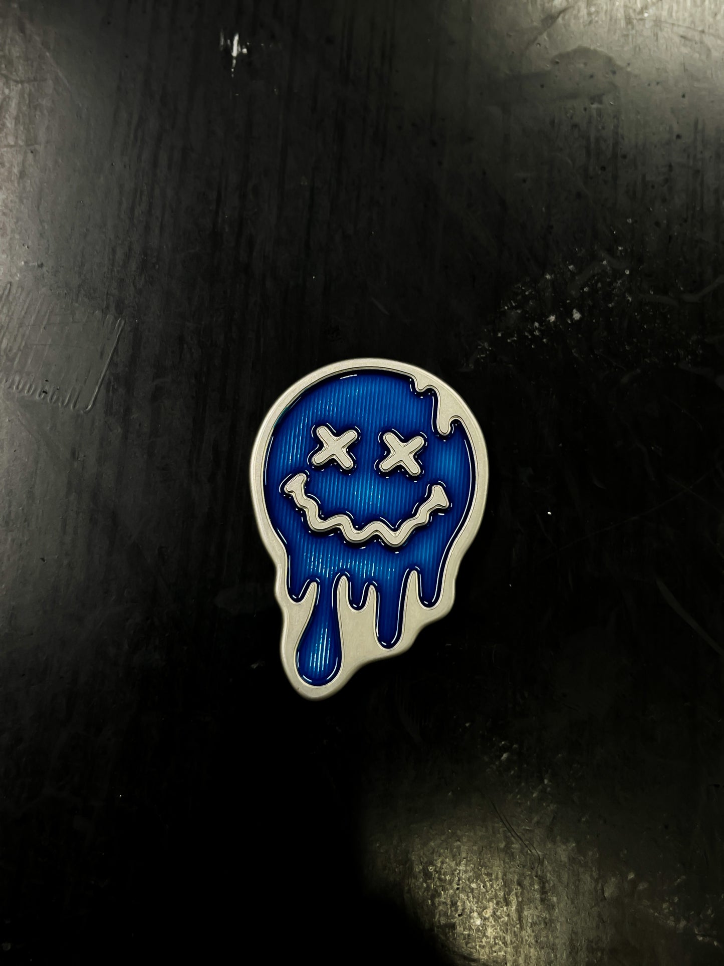 Blue Translucent Drip Marker