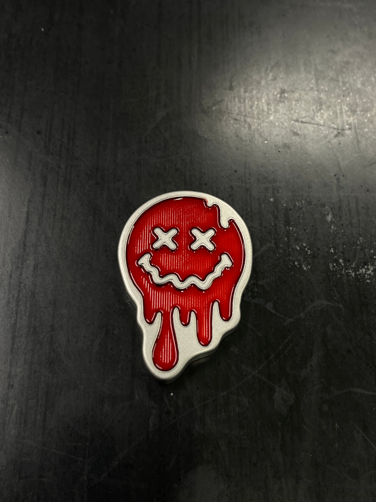 Red Translucent Drip Marker